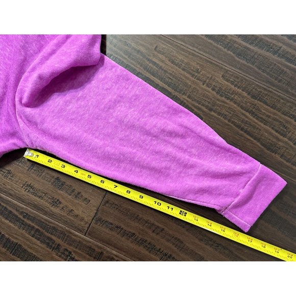 Lane Bryant Sweatshirt Plus Size 22 24 STRONG Sparkling Lightweight Purple - Picture 6 of 8